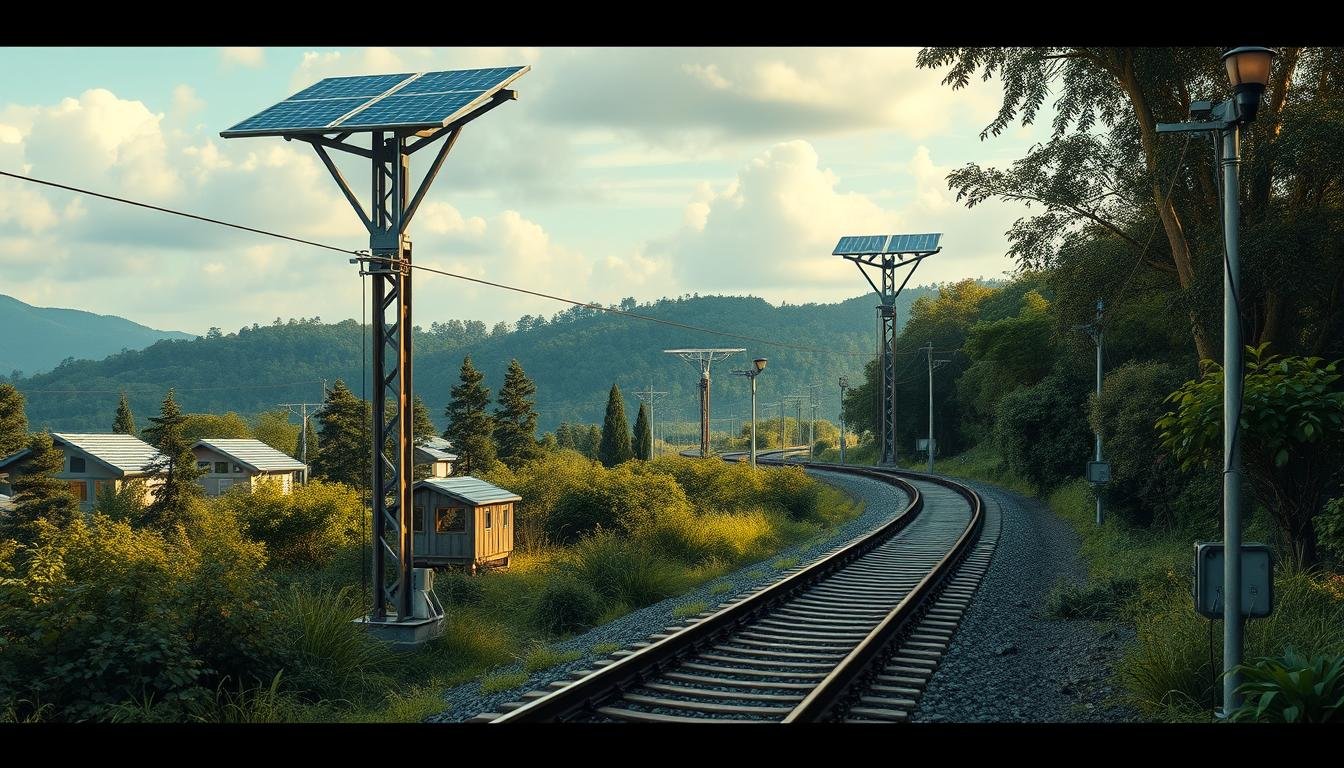 Eficiência energética com torres de iluminação solar na Ferroeste​